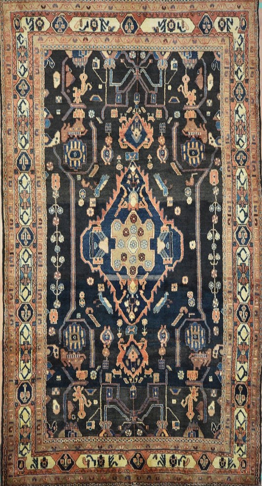 Persian Second Life hand knotted rug 8x11+