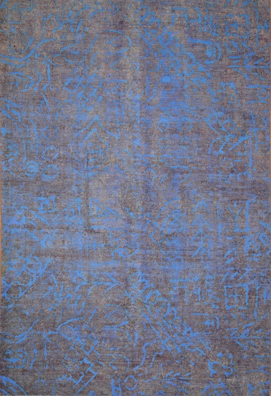 Persian Hossein Abad hand knotted rug