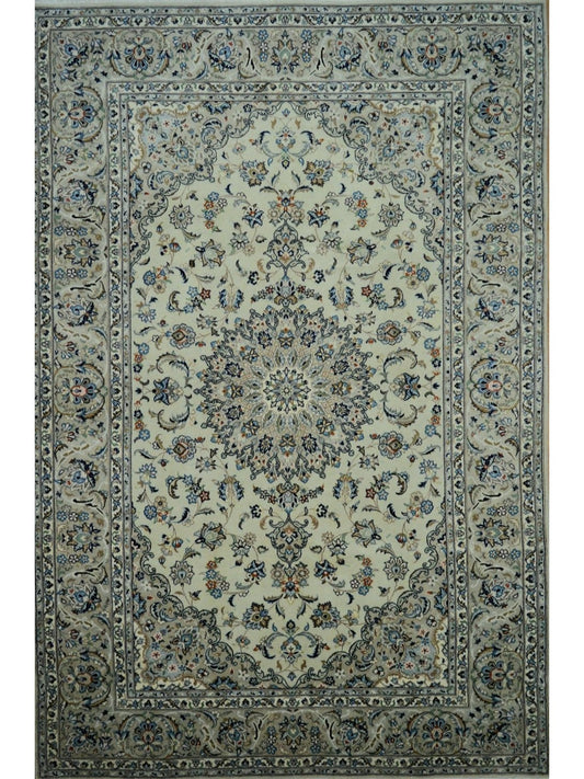 Persian Nanaj hand knotted rug 7x10
