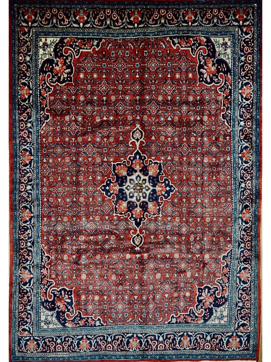 Persian Bijar hand knotted rug 7x10