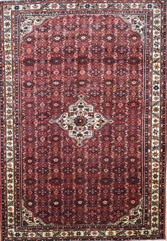 Persian Heriz hand knotted rug 8x11+
