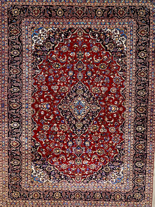Afghan Ushak hand knotted rug 8x11