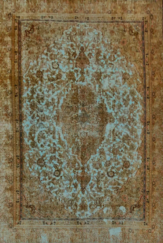 Persian Heriz hand knotted rug 8x11