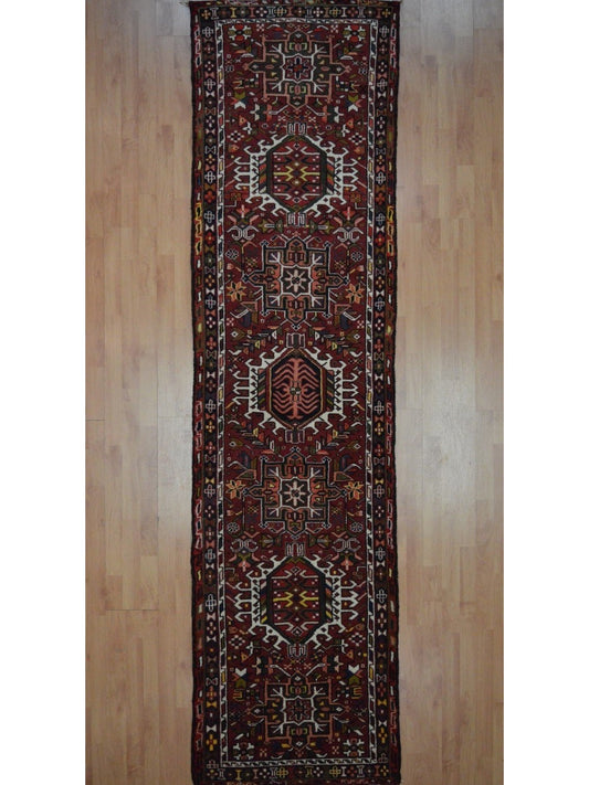 Persian Gharajeh hand knotted rug