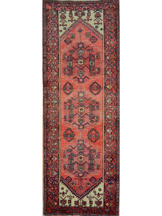 Persian Hamadan hand knotted rug