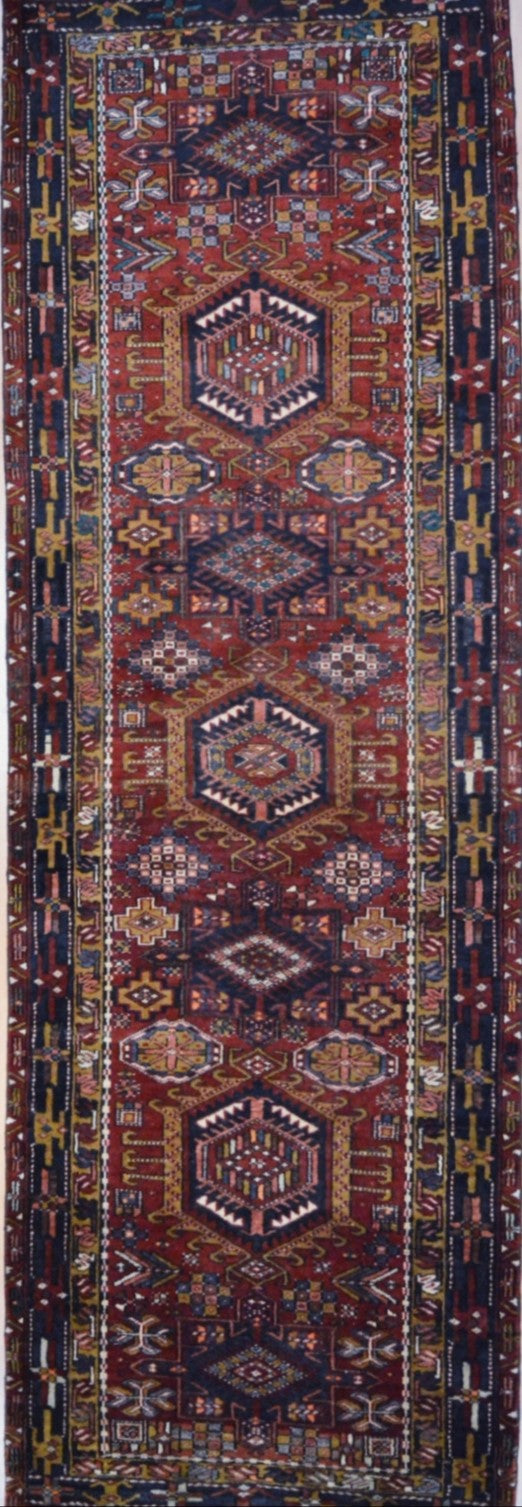 Persian Hamadan hand knotted rug