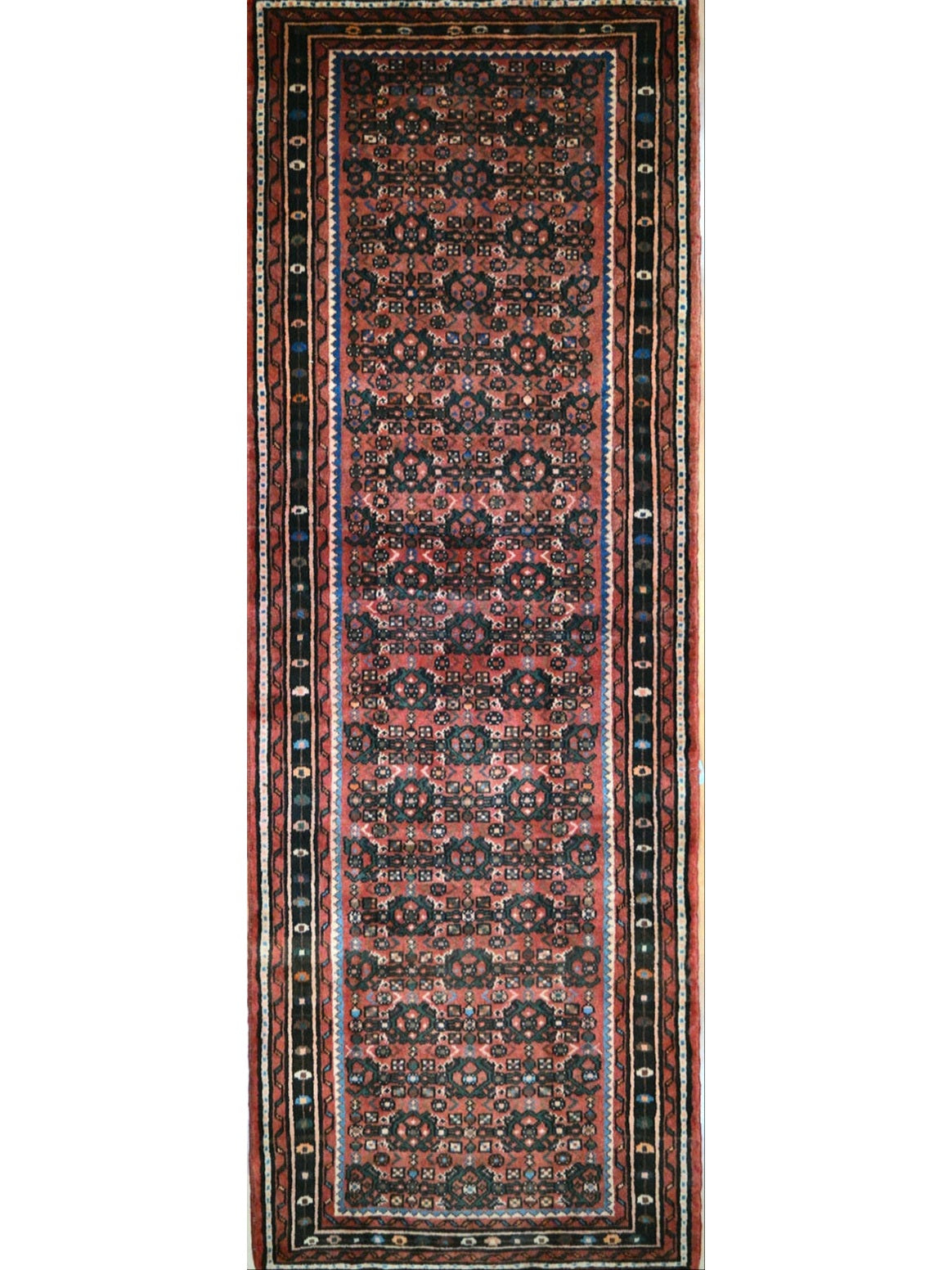 Persian Heriz hand knotted rug