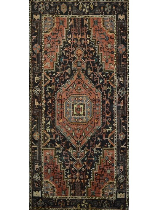 Persian Hamadan hand knotted rug