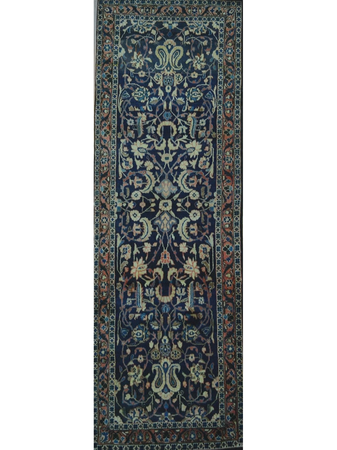 Persian Hamadan hand knotted rug