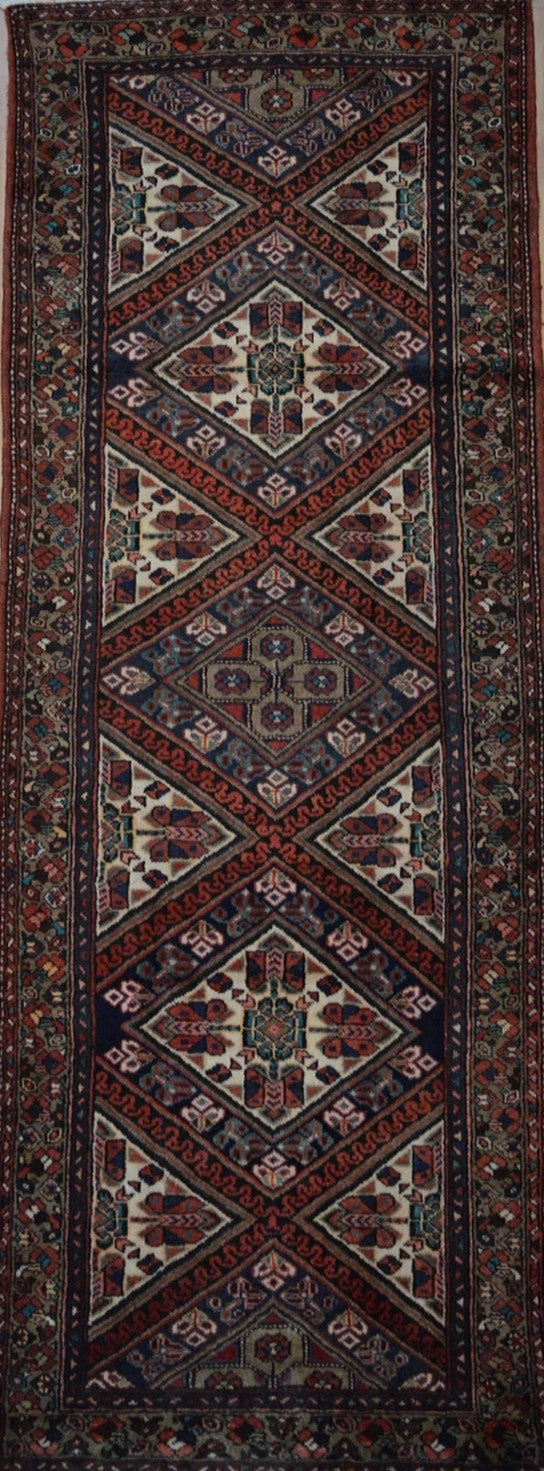 Persian Kurdish hand knotted rug
