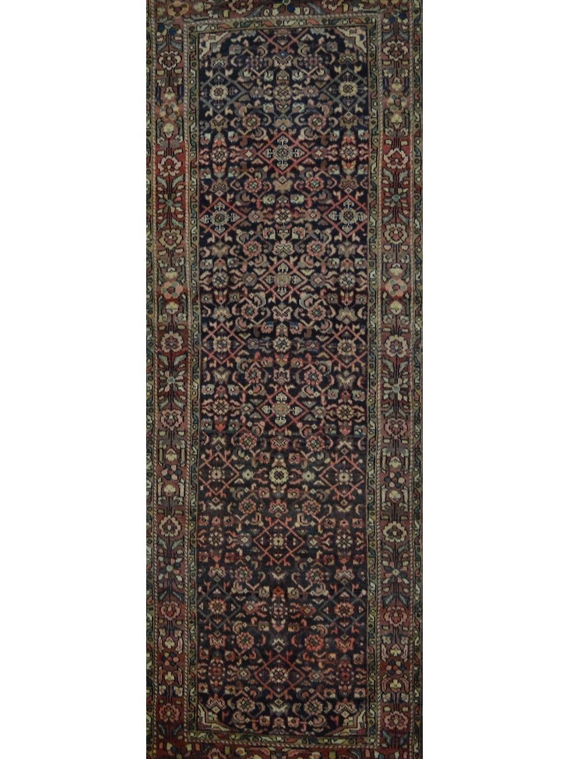 Persian Hossein Abad hand knotted rug