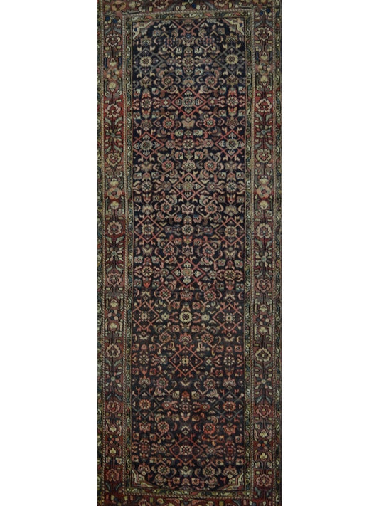 Persian Hossein Abad hand knotted rug