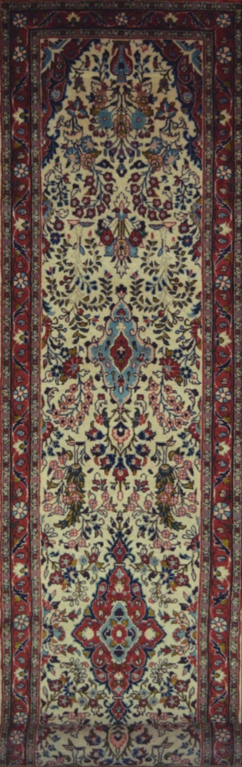 Persian Hossein Abad hand knotted rug