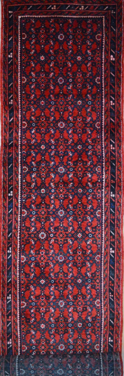 Persian Gharajeh hand knotted rug