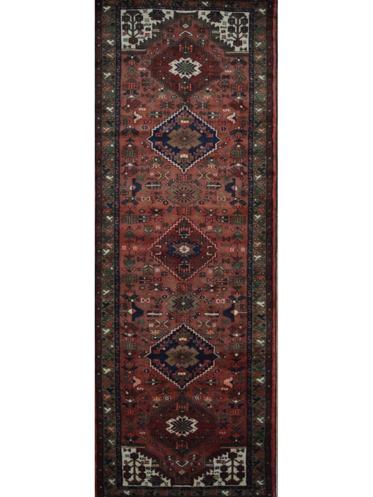 Persian Hamadan hand knotted rug 2x3