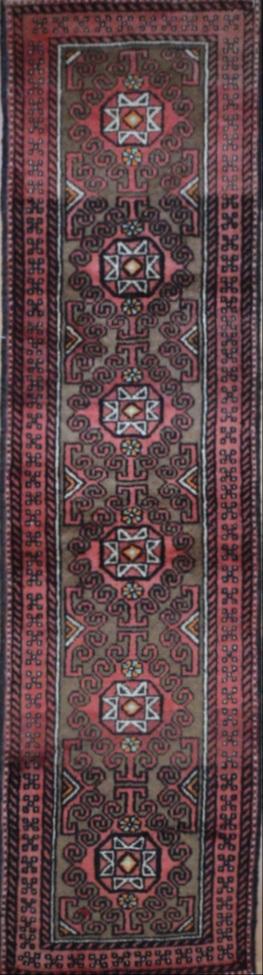 Persian Balooch hand knotted rug