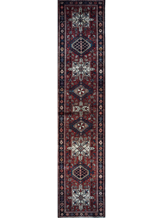 Persian Gharajeh hand knotted rug