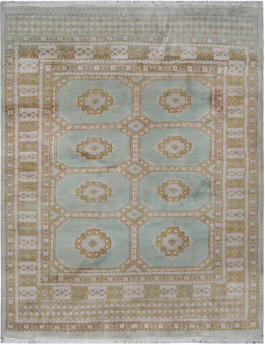 Pakistani Fine Bukhara hand knotted rug 4x6