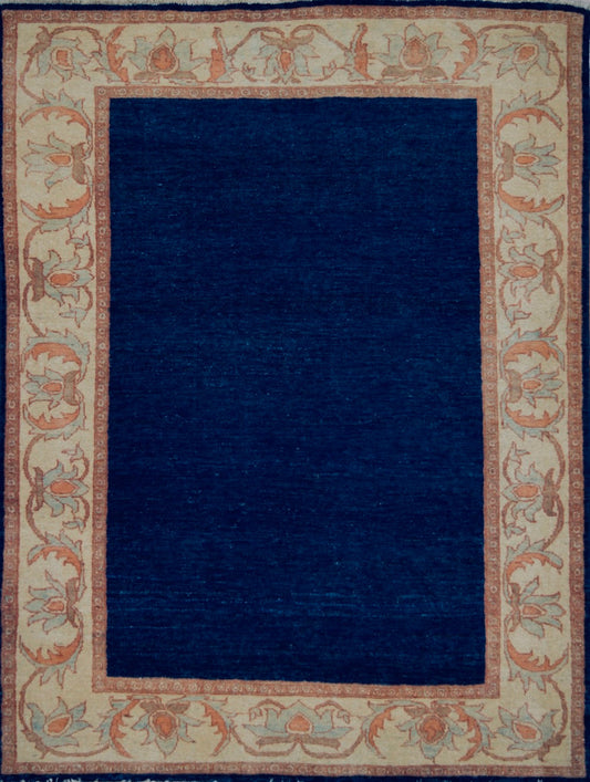 Pakistani Gabbeh hand knotted rug 5x7