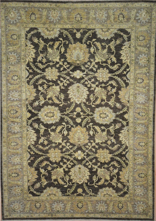 Pakistani Gabbeh hand knotted rug 6x9