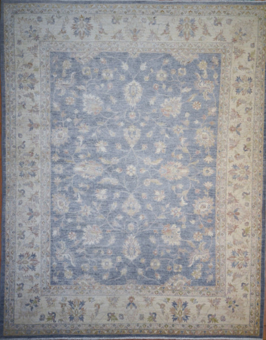 Pakistani Super Fine Chobi Vegetable Dye hand knotted rug 8x10