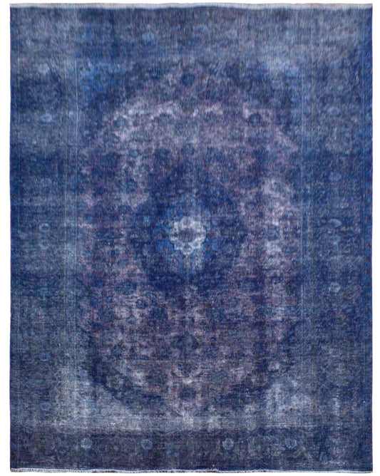Persian Second Life hand knotted rug 8x11