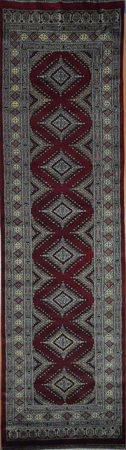 Pakistani Chobi Vegetable Dye hand knotted rug