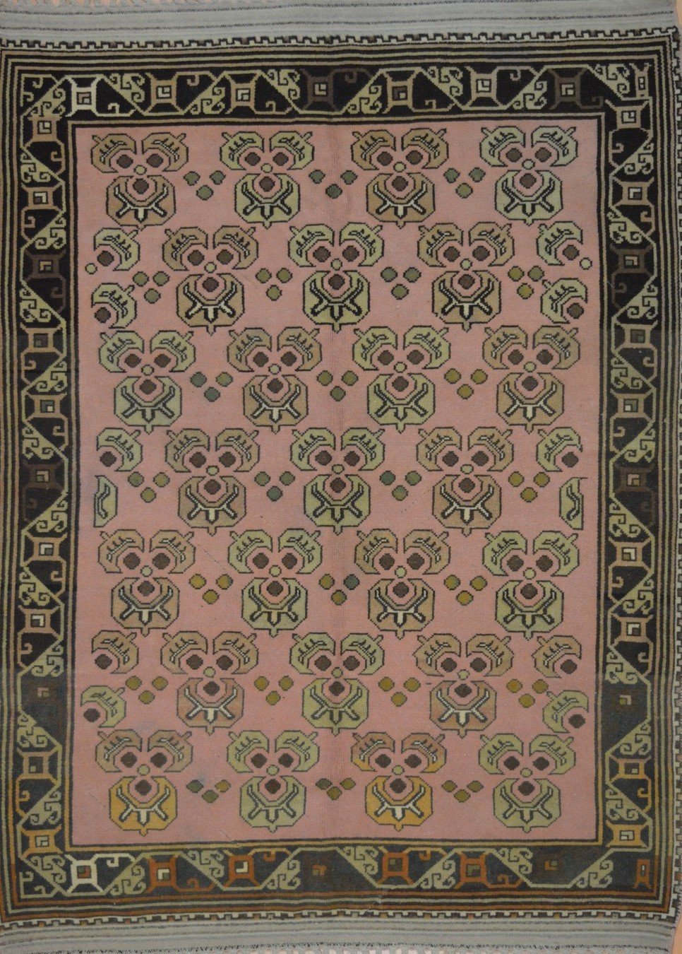 Persian Shiraz hand knotted rug 4x6